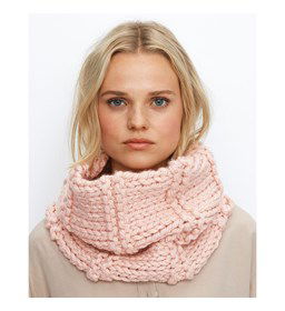 Snood Talhia gemaakt van Phildar Phil Express