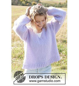 Lentebloesem Trui gemaakt van Drops Melody