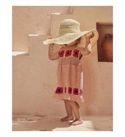 Meisjes jurkje gemaakt van Phildar Phil Perle 5