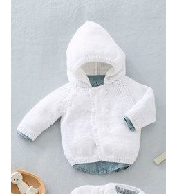 Baby vest gemaakt van Phildar Phil Caresse