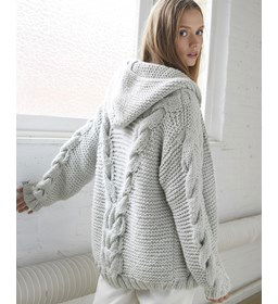 Damesvest gemaakt van Phildar Phil Rapido