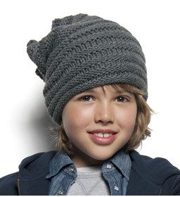 Kindermuts gemaakt van Phildar Phil Partner 6