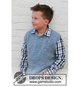 Kinder spencer gemaakt van Drops Air