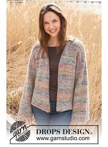 Damesvest met wijde mouwen