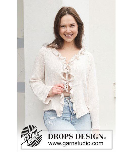 Breipatroon Iris Romance Cardigan