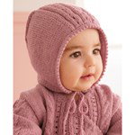 Breipatroon Babymuts met strikkoord