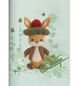 Benjamin Wollepluis knuffel gemaakt van Scheepjes Cahlista