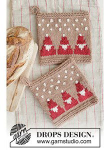 Snowy Claus Potholders