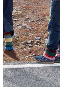 Gekleurde beenwarmers