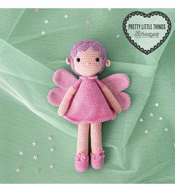 Tandefee knuffelpop gemaakt van ogen