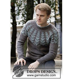 Herentrui  gemaakt van Drops Karisma