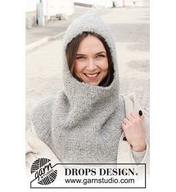 Muts / balaclava gemaakt van rondbreinaald nr 6