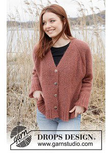 Damesvest met diepe V-hals