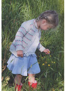 Kindervest met verspringend blokpatroon