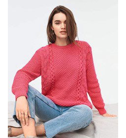 Damestrui gemaakt van Phildar Phil Cabotine