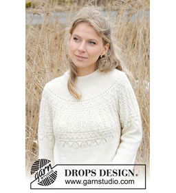 Damestrui met rondepas gemaakt van Drops Nord
