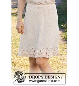 Dames rok gemaakt van Drops Belle