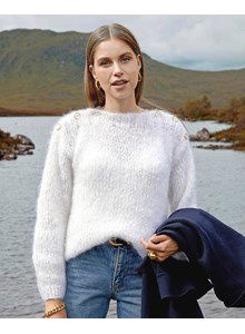 Damestrui met rechte hals