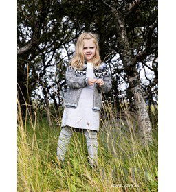 Kindervest Kisi grijs gemaakt van Lopi Lettlopi