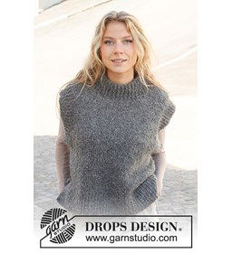 Damesspencer gemaakt van Drops Kid Silk