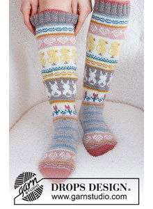 Sokken Easter Dance thema pasen