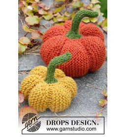 Pompoen gemaakt van Drops Nepal