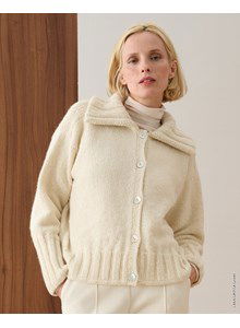 damesjas met brede kraag