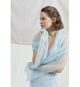 Omslagdoek gemaakt van Lang Yarns Lace