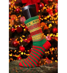 kerstsokken Nordic Tradition gemaakt van Handwerk accesoires