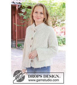 Nimbus Haze Cardigan gemaakt van Breinaalden zonder knop