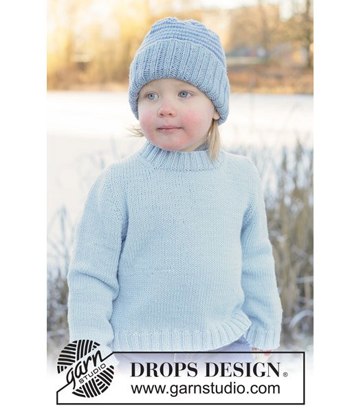 Breipatroon kindertrui en muts Polar Playtime Sweater