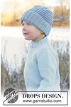 Breipatroon kindertrui en muts Polar Playtime Sweater van andere kant
