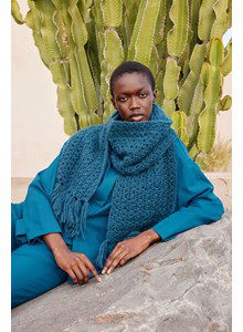 Sjaal met franjes Wave Born