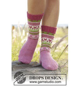 Sokken gemaakt van Drops Fabel