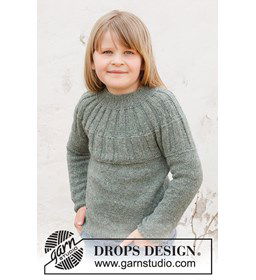 Kindertrui gemaakt van DROPS Sky