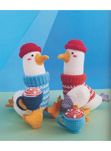 Kletsende zeemeeuwen