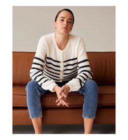 Damesvest gemaakt van Phildar Phil Venus