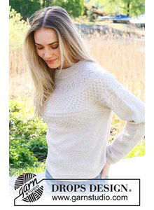 Damestrui met ronde pas in ajourpatroon