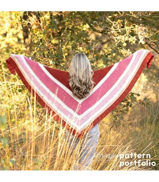 Breipatroon Omslagdoek Explorers Wrap