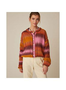 Damesvest met ronde hals