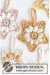 Haakpatroon sterhangers Blooming Stars van andere kant
