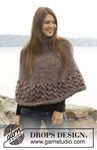 Breipatroon Gebreide poncho