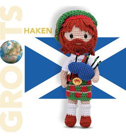 Pop Schot met doedelzak gemaakt van Lammy Yarns Chenille 6