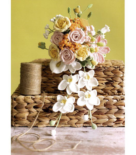 Haakpatroon Waterval boeket