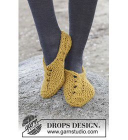 Sloffen gemaakt van Drops Alaska