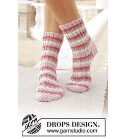 sokken gemaakt van Drops Nord