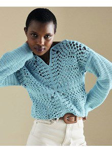 Damestrui met V-kraag