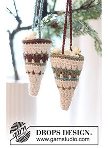 Kerstdecoratie cornet