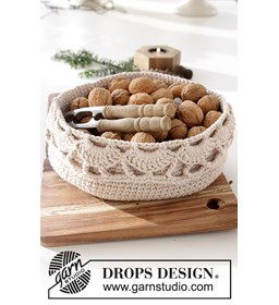 Mandje gemaakt van Drops Belle