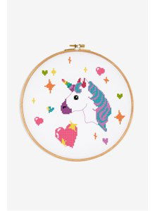 Borduurpatroon Eenhoorn